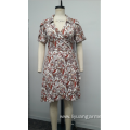 fashion print casual yong newly dress